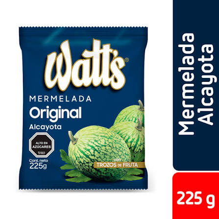 MERMELADA WATTS ALCAYOTA