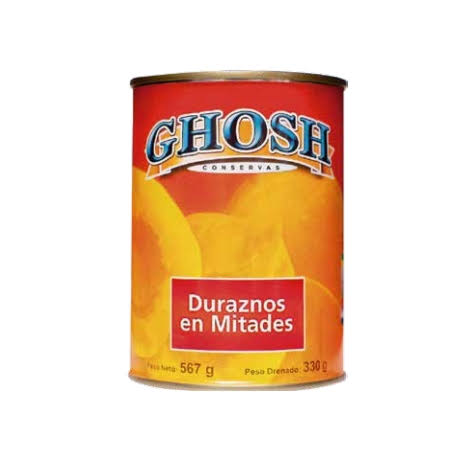 DURAZNOS EN MITADES GHOSH