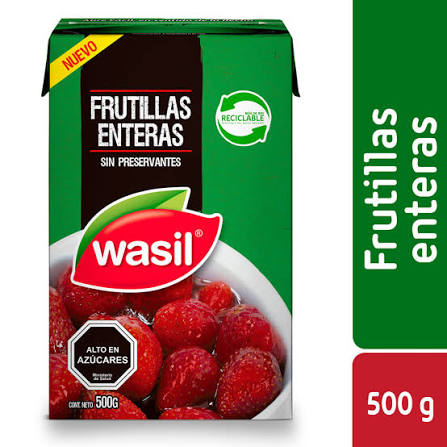 FRUTILLAS ENTERAS WASIL TETRA