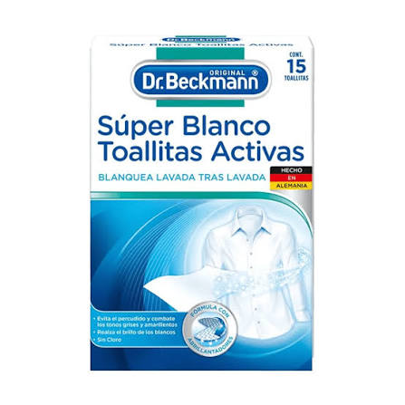 TOALLITAS SUPER BLANCO BECKMANN